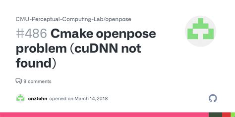 Since CUDNN depends on CUDA, OpenCV has to be told how to find CUDA first. . Cudnn not found cmake